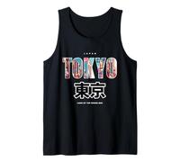 Tokyo Grande Ville Japonaise au Japon Cool Street Art Design Débardeur