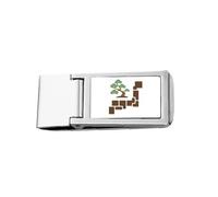 Tokyo Grows Green Japan Porte-billets fin en acier inoxydable