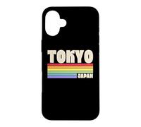 Tokyo Japan Rainbow Gay Pride Merch Retro années 70 80 Queer Coque pour iPhone 16 Plus