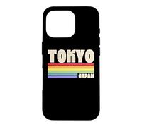 Tokyo Japan Rainbow Gay Pride Merch Retro années 70 80 Queer Coque pour iPhone 16 Pro