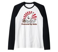 Tokyo Japan Sake Love Wine Friends Good Times Fun Classic Manche Raglan