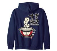 Tokyo Japan Sukiyaki Hot Pot Happiness Fast Food Fun Retro Sweat à Capuche
