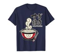 Tokyo Japan Sukiyaki Hot Pot Happiness Fast Food Fun Retro T-Shirt