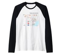 Tokyo Japan Train Suburban Line Railway - Carte d'itinéraire souvenir Manche Raglan