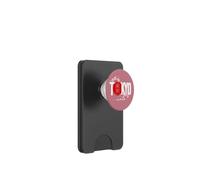 Tokyo Japon Bloc Sakura Cerisier Fleurs Rouge Soleil Art PopSockets PopWallet pour MagSafe