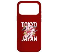Tokyo, Japon, Cerisier Sakura en Fleur sur Le Soleil Rouge du Japon Coque pour iPhone 17 Pro Max