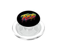 Tokyo Japon Graffiti coloré Street Art PopSockets PopGrip pour MagSafe