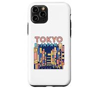 Tokyo Japon Minimalist City Lights Night Travel Souvenir Coque pour iPhone 11 Pro