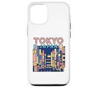 Tokyo Japon Minimalist City Lights Night Travel Souvenir Coque pour iPhone 12/12 Pro