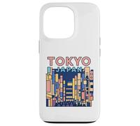 Tokyo Japon Minimalist City Lights Night Travel Souvenir Coque pour iPhone 13 Pro