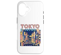 Tokyo Japon Minimalist City Lights Night Travel Souvenir Coque pour iPhone 16