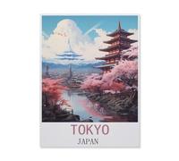 Tokyo Japon，Puzzle 1000 Pièces, Convient pour Adultes Et Enfants Puzzle À Partir De 8 Ans ， Jeu D'adresse pour La Famille（38x26cm）-FM23