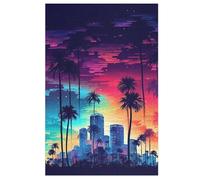 Tokyo, Japon Puzzle Adulte 1000 Pièces Artisanat Cadeau Famille Puzzles Jouet en Bois Cadeau Unique Décoration Intérieure 78×53cm