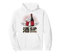 Tokyo, Japon : Sip Happens Love Sake Friends Good Times Classic Sweat à Capuche