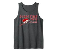 Tokyo Japon Sushi Time Superhero Mascotte Fast Food Fun Retro Débardeur