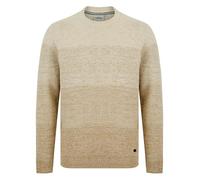 Tokyo Laundry Dusen Pull tricoté en coton majoritaire pour homme, Écru Twist, M