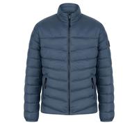 Tokyo Laundry Eastwood Veste matelassée à col cheminée et poche zippée pour homme, bleu ardoise, XL