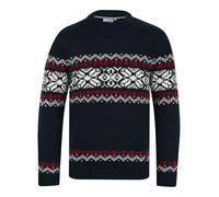 Tokyo Laundry O'Hara Chunky Nordic Fairisle Pull en Laine mélangée pour Homme, Encre, M
