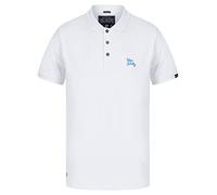 Tokyo Laundry Polo piqué uni pour homme, Mortimer - Blanc optique, XL