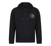 Tokyo Laundry Pull à capuche en polaire avec motif graphique brossé pour homme, Sky Captain Navy, XL