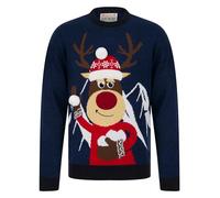 Tokyo Laundry Pull de Noël fantaisie imprimé Merry Christmas pour homme, Montagne de Noël - Sap, L