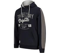 Tokyo Laundry Sweat à capuche en polaire pour homme Motif voyage, Sky Captain Navy, S