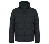 Tokyo Laundry Tacito Doudoune matelassée doublée en micro-polaire avec capuche pour homme, Takato - Noir, XXL