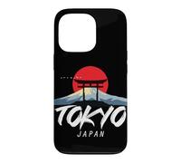 Tokyo Mont Fuji du Japon en Asie avec Temple Japonais Coque pour iPhone 13 Pro
