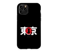 Tokyo - Mot et Drapeau Japonais Kanji Coque pour iPhone 11 Pro