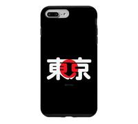 Tokyo - Mot et Drapeau Japonais Kanji Coque pour iPhone 7 Plus/8 Plus