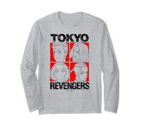 Tokyo Revengers Character Grid Anime Manche Longue