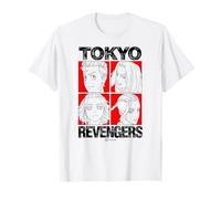 Tokyo Revengers Character Grid Anime T-Shirt