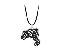 Tokyo Revengers Collier en émail Anime Character Black Dragon Sin Tattoo Pendentif Tokyo Society Gang Badge Jewely