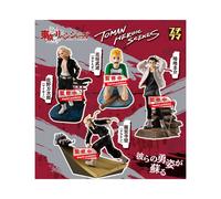 Tokyo Revengers - Pack De 4 Figurines Tokyo Revengers Toman Heroic Scenes Petitrama
