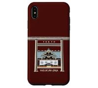 Tokyo, sanctuaire Yasukuni-jinja, Japon, Dessin Manuel Torii Coque pour iPhone XS Max