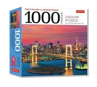 Tokyo Skyline and Rainbow Bridge: 1000 Piece Jigsaw Puzzle