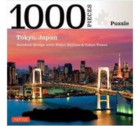 Tokyo Skyline and Rainbow Bridge: 1000 Piece Jigsaw Puzzle