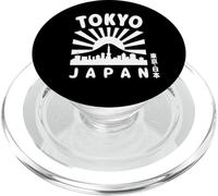 Tokyo Skyline Japan MT Fuji Monuments Skytree Kanji Souvenir PopSockets PopGrip pour MagSafe