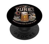 Tokyo Souvenir bière Stout Japanese Obake Spirits Vintage PopSockets PopGrip Adhésif