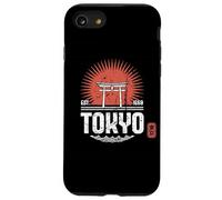 Tokyo Souvenir Tori Gate Japon Soleil Japonais Kanji Hanko Coque pour iPhone SE (2020) / 7/8