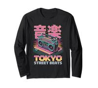 Tokyo Street Beats Pop Culture Japonaise Esthétique Manche Longue
