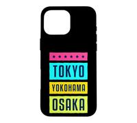 Tokyo Yokohama Osaka Japan Novelty Graphic Cool Designs Coque pour iPhone 16 Pro Max