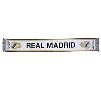 TokyRu Sports Écharpe Telat n° 30 du Real Madrid sous licence de 140 x 20 cm., blanc, taille unique
