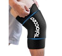 Tolaccea Pro Poche Glace Genou & Coude - Extra Épais, Compresse de Gel Froid Dual-Coldfocus, Refroidissement Intense & Longue Durée, Compresse Chaud-Froid Réutilisable(XL-Pro)