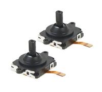 Tolaily 2 Pièces de Rechange 3D Analogique Rocker-Joystick Stick pour Pouce Compatible avec pour - VR-Controller Pièce de Réparation
