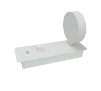 Tolaily Applique Murale Moderne à LED, Rotation à 300 Degrés, USB, Lampe Murale D'Intérieur, 9 W, Applique Murale, Applique Murale, Blanc