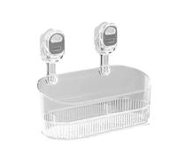 Tolaily Boîte de Rangement Murale à Ventouse pour la Cuisine pour L'Organisation du Maquillage et des Soins de la Peau