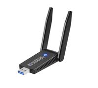 Tolaily Carte Réseau sans 1300 Mbps Adaptateur WiFi USB 2.4G 5G WiFi Double Bande USB 3.0 Ethernet Dongle Antenne pour PC Portable