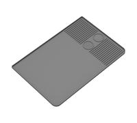 Tolaily Grand Tapis Antidérapant en Silicone pour Machine à Café, Absorbant la Chaleur et Les Chocs, Tapis de Comptoir pour Café 40,5 X 60,9 cm