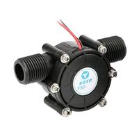 Tolaily Micro-GéNéRateur HydroéLectrique 12V 10W DC GéNéRateur de DéBit D' GéNéRateur de Turbine HydroéLectrique DéBit D' Hydraulique Bricolage